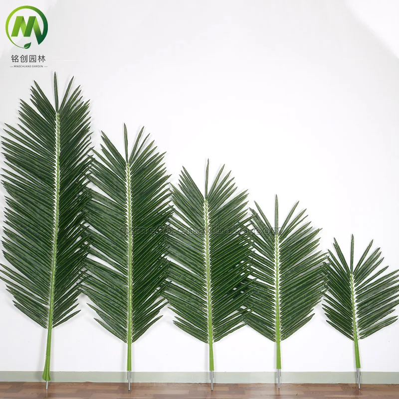 Real Touch Artificial Palm Tree Leaves High Quality Coconut Branch Long Life For Wholesales Outdoor and Indoor Decoration