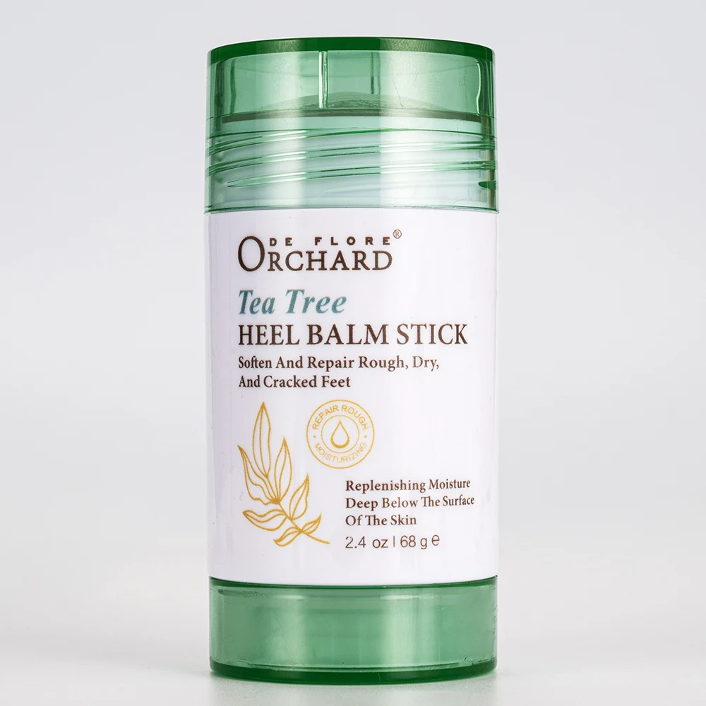 OEM Custom Logo Private Foot Soften And Repair Rough Tea Tree Heel Balm Stick