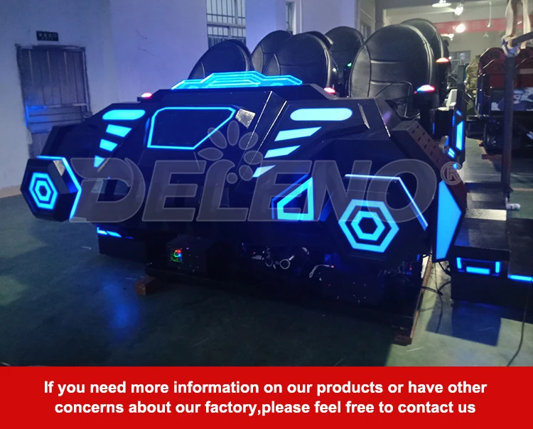 2024 Interactive VR Flight Simulator Cockpit 9D Virtual Reality Motion Chair Indoor Hot Sale Product for VR Cinemas