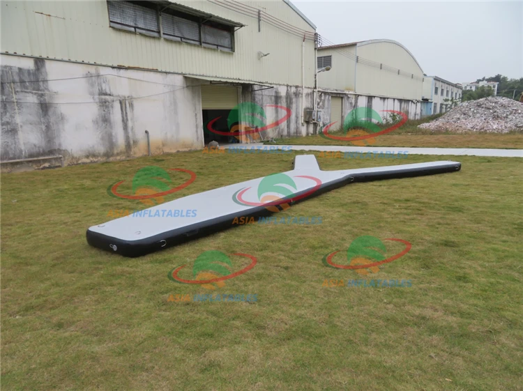 Drop stitch inflatable jetski boat dock Y pontoon platform inflatable water floating dock