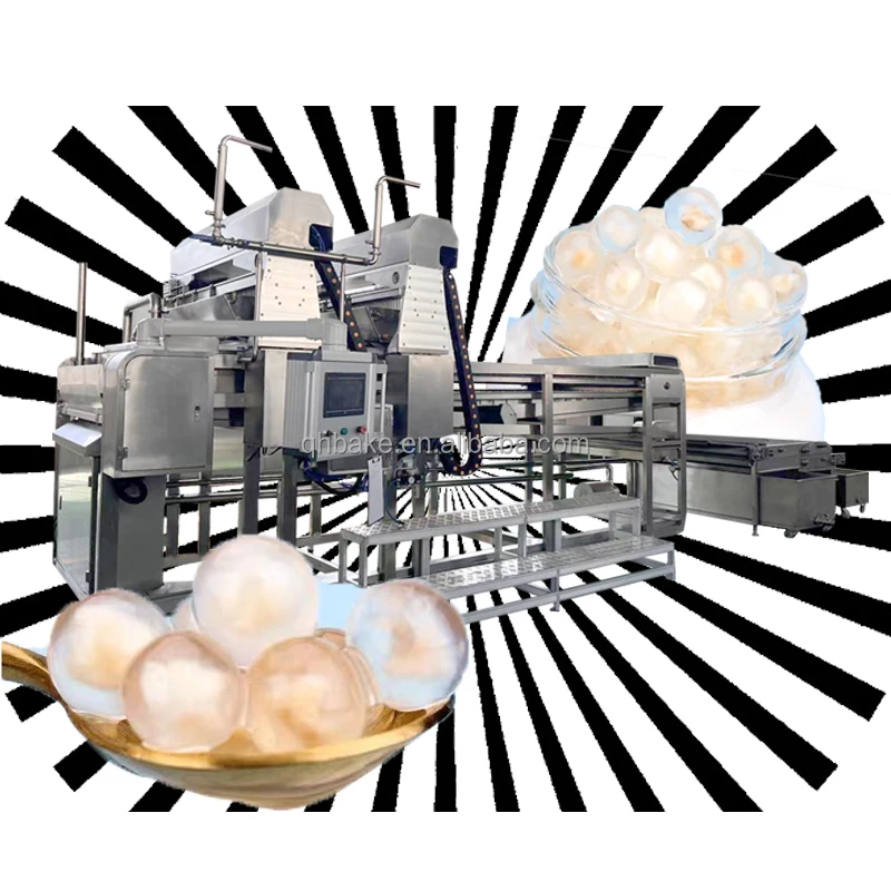 2025 Hot Selling Boba Popping Machine Fruit Juice Ball Production Line From China