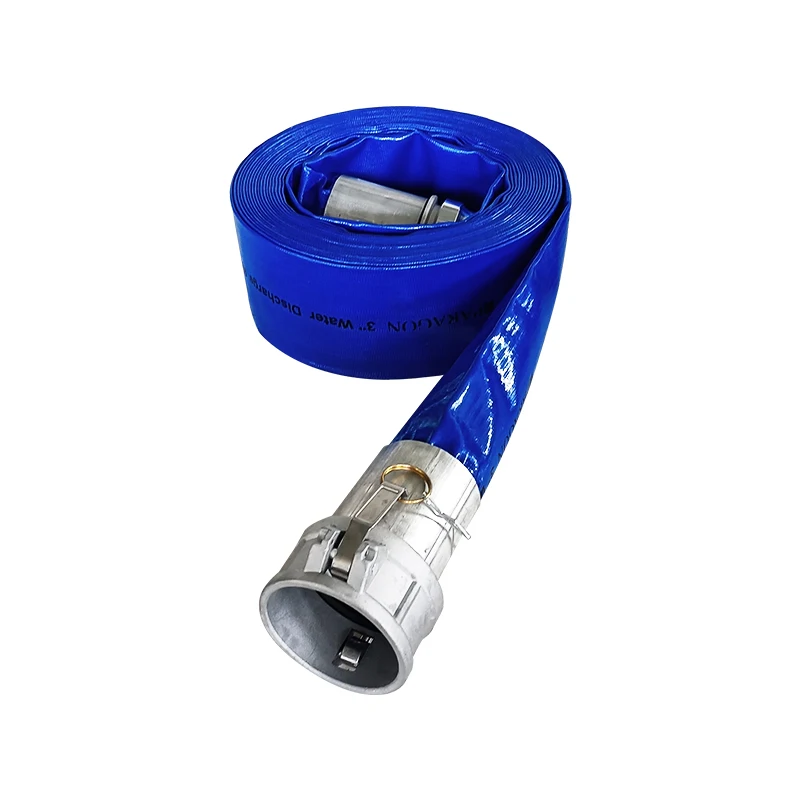 ZYfire 1.5 inch Flexible Factory PVC Water discharge layflat agricultural Hose for Farm Irrigation