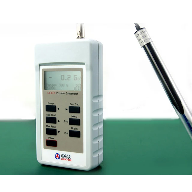 LINKJOIN LZ-642 portable teslameter magnetic field gauss meter