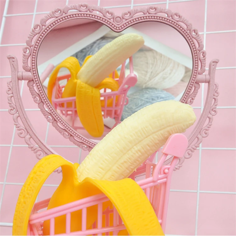 Strange New Toy Decompression Simulation Banana Peeling Banana Vent Fruit Toy Children Fidget Toy