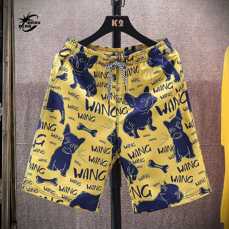 Custom High Quality Design Beach Shorts Mens Stretch Board Shorts With Drawstring Swim Trunks Manufacturers Swimwear