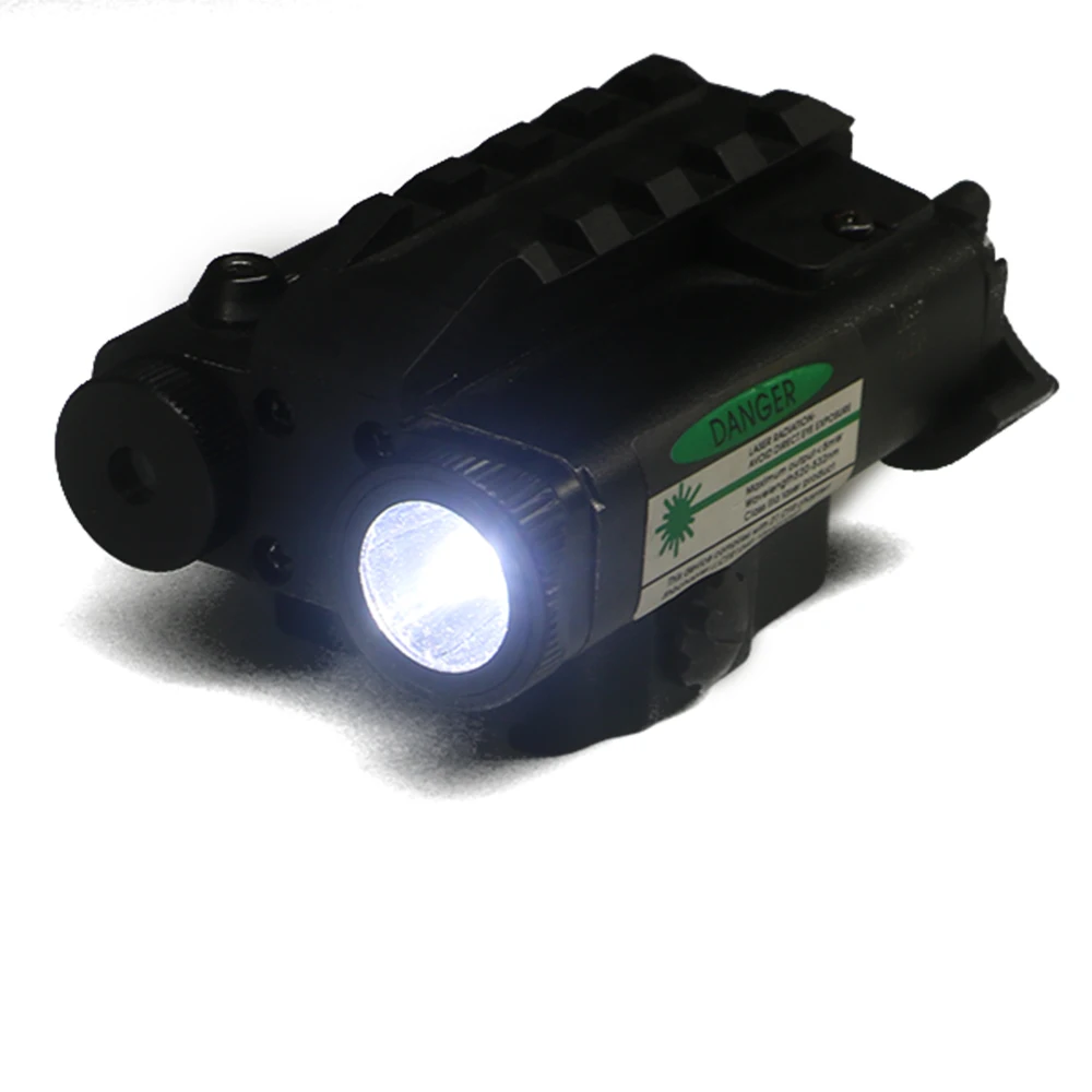 520nm green laser sight and led light HIGH PERFORMANCE GREEN LASER & FLASHLIGHT COMBO picatinny rail