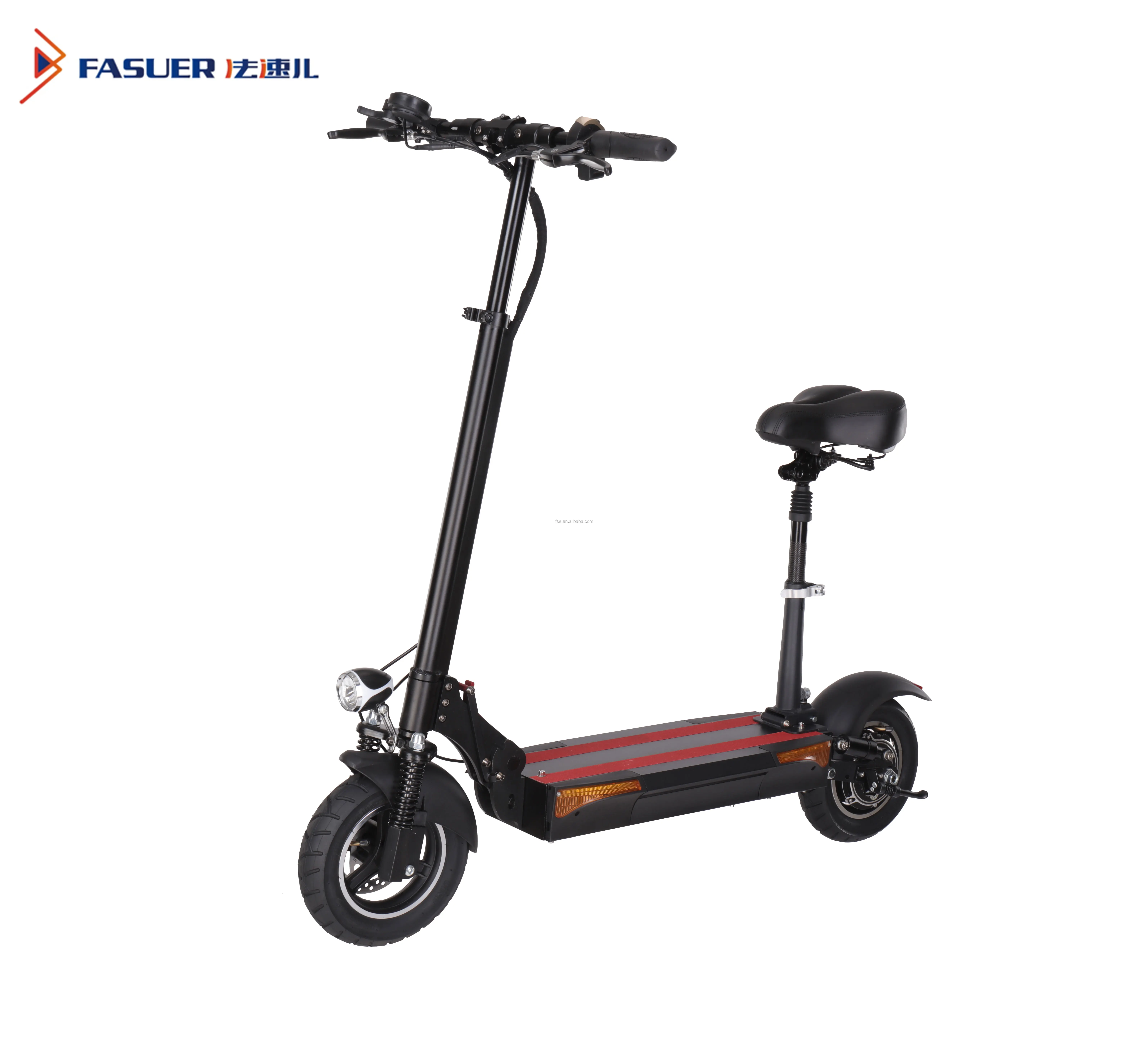China Top Manufacturer 48V10Ah 500W Electric Scooter With Suspensions For Adult