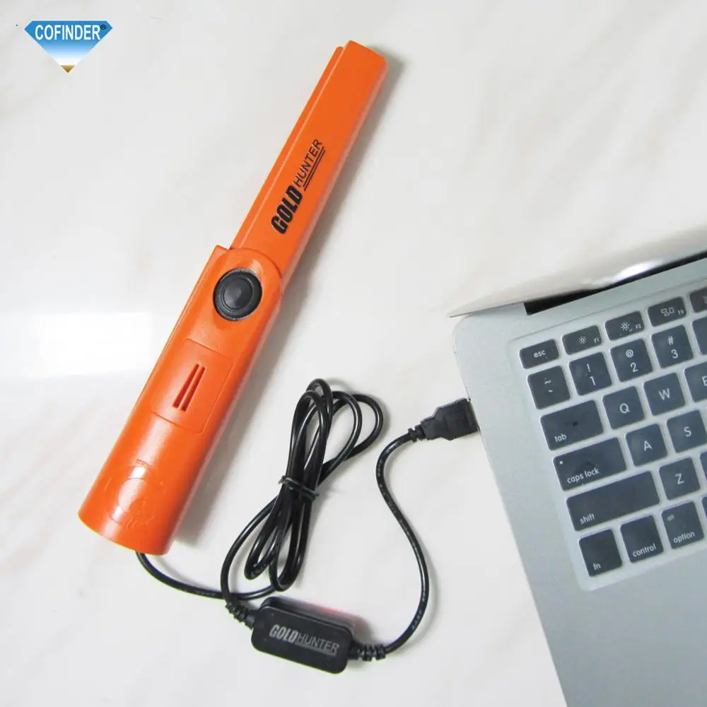 Gold Hunter TMR pinpointer gold metal detector USB rechargeable with build-in
