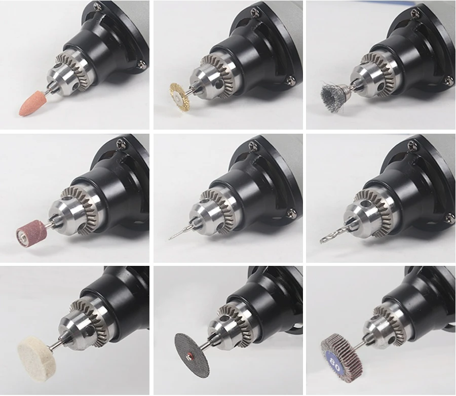 276 Pieces Mini Electric Drill Bit Kit Abrasive Rotary Tool Accessory Set for Dremel Sanding Polishing Cutting Engraving Tool Bi