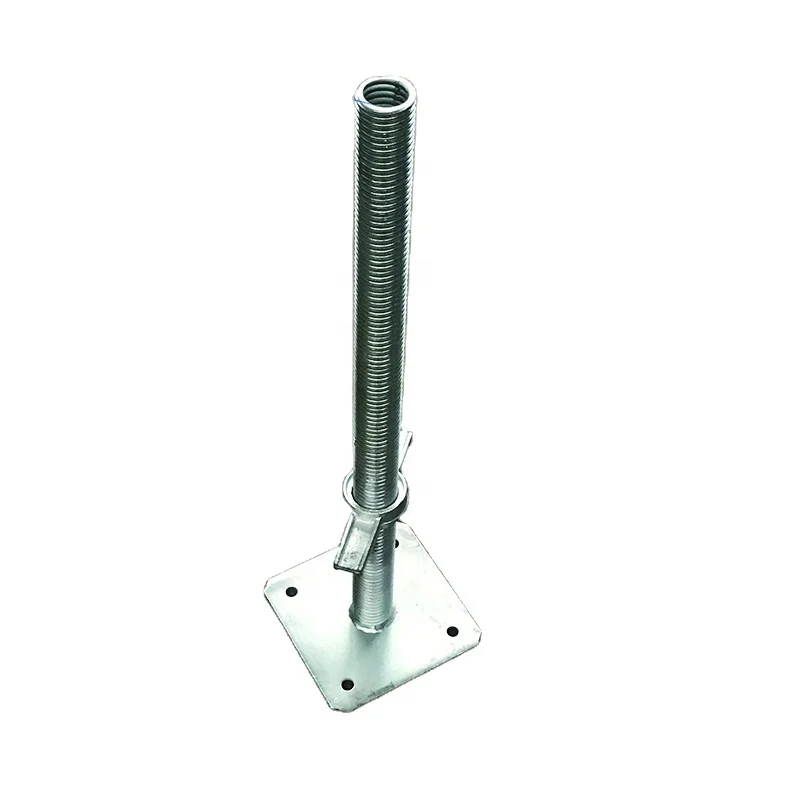 2023 New Hot Dip Galvanized Ringlock Scaffolding System Base Jack for Construction for Sale in China