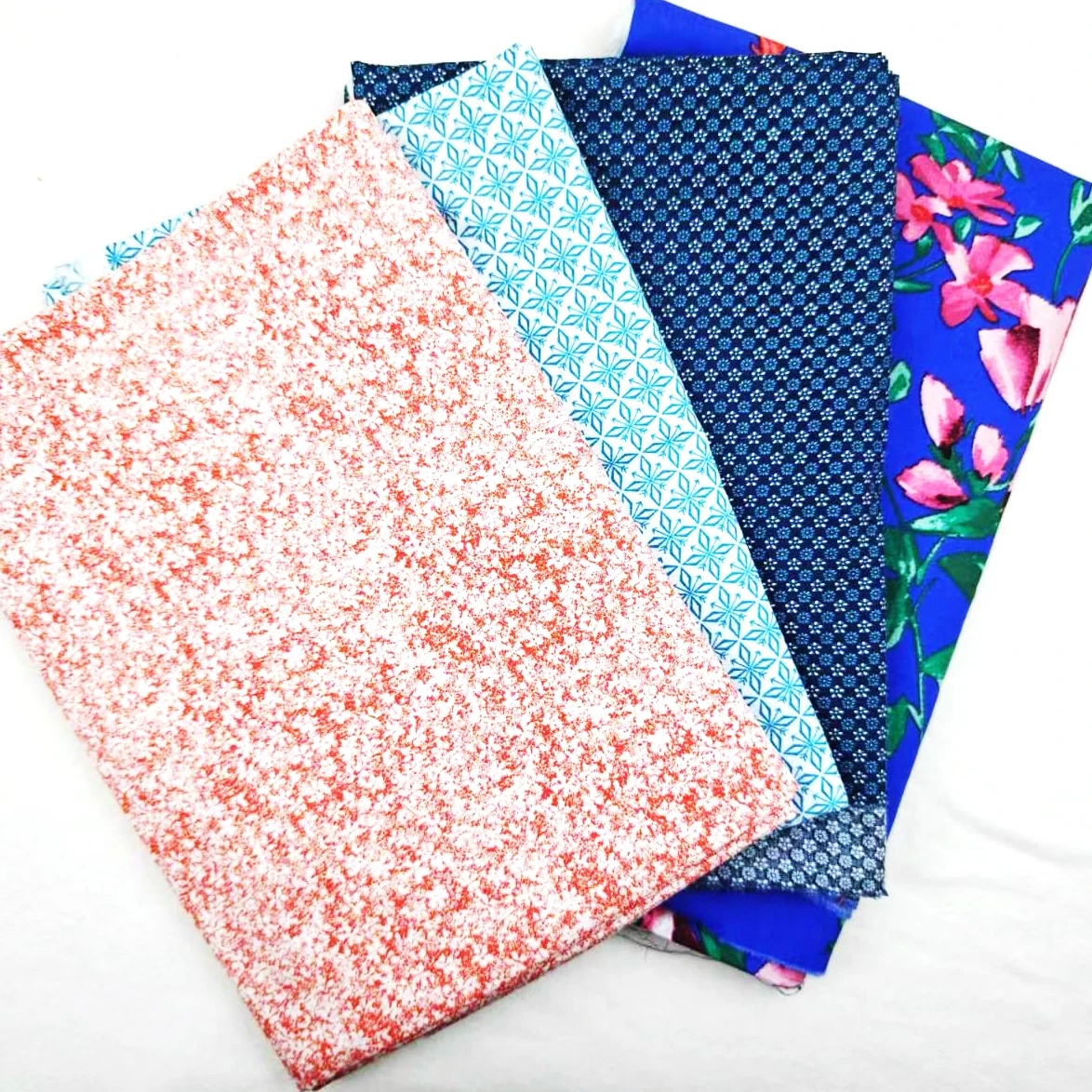 High quality printed cotton textile raw material print plain liberty of london fabric