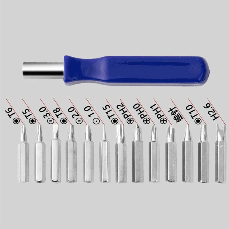 16pcs Screwdriver Set Precision Mini Magnetic Screwdriver Bits Kit Professional Mobile Phone Laptop Repair Hand Tools Set