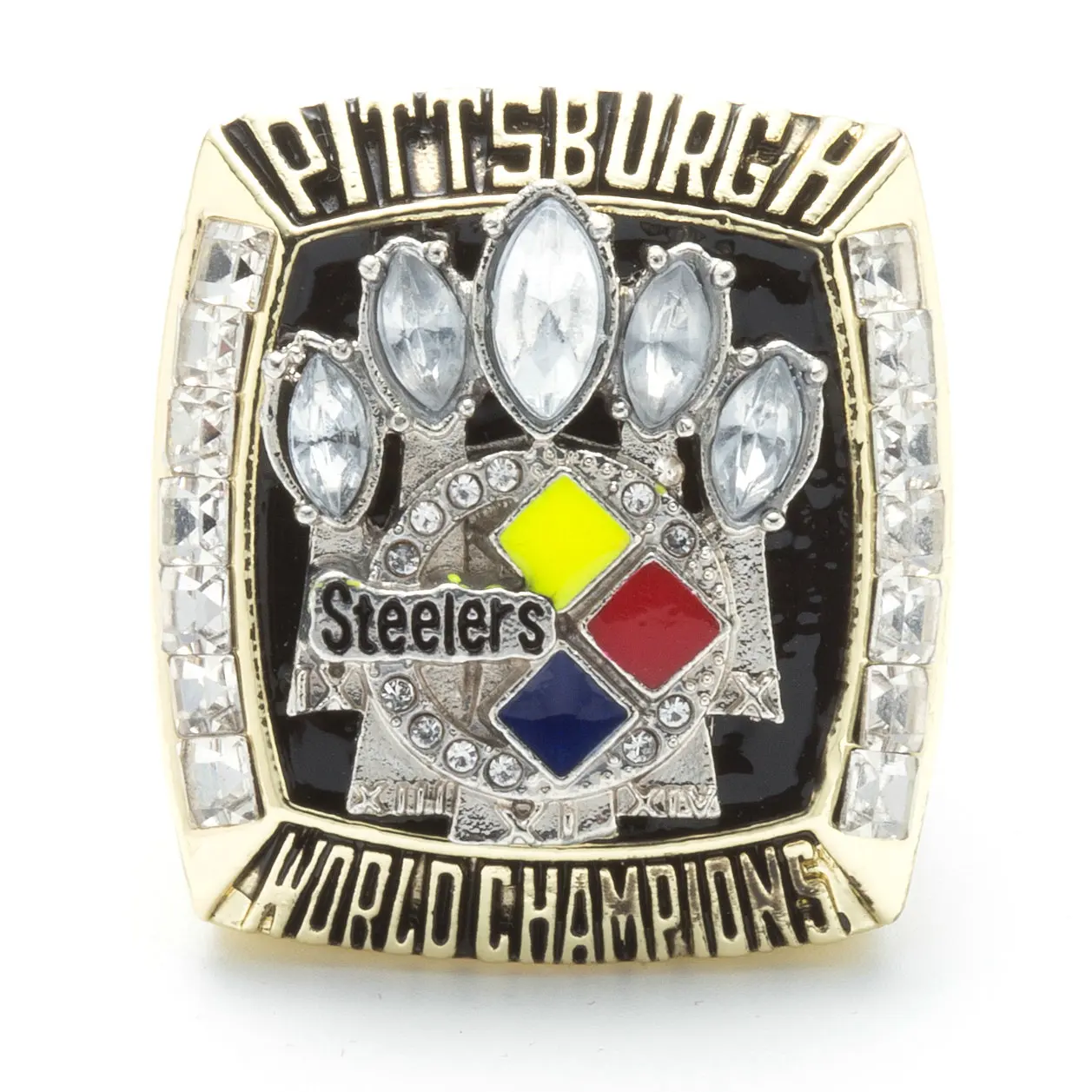 2005 Кольцо чемпионата Pittsburgh Steelers для индивидуального кольца чемпионата