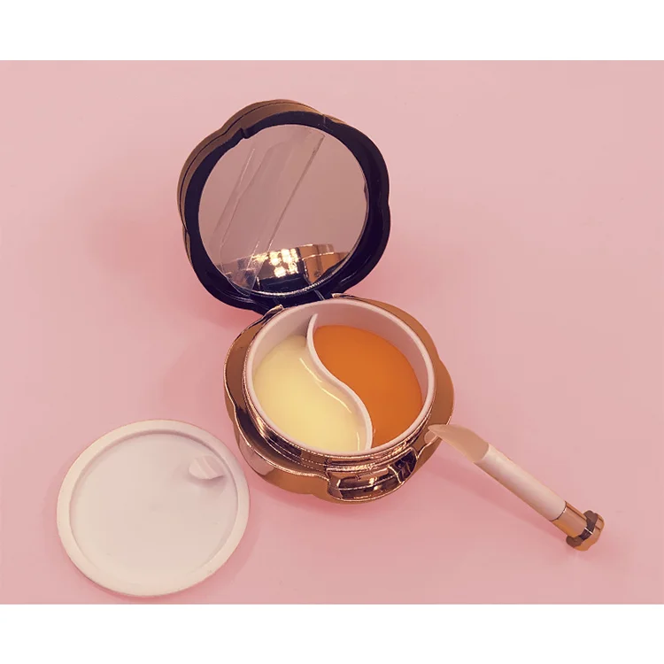 Manufacturer Private Label Sleeping Plump Collagen Wholesale Gold Lip Cares Private Label Vegan Sheet Lip Mask with A Mirror