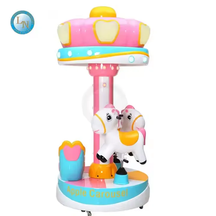 Новый дизайн игры с монетами детская карусель для 3 игроков
