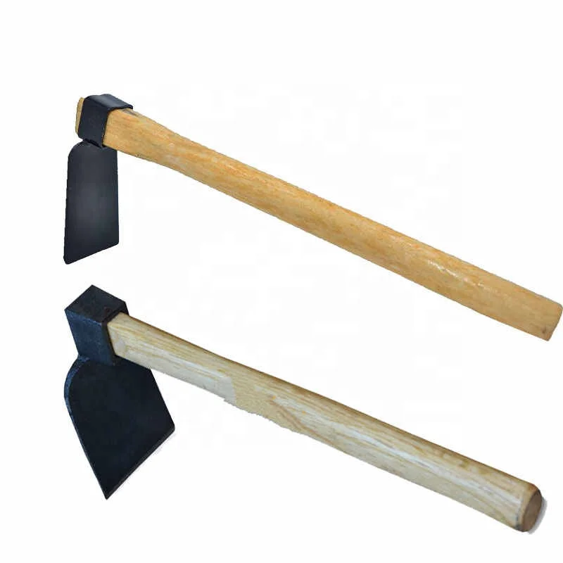 High quality gardening tool Wooden handle hoe for Home Garden Farming Agriculture flower planting hand tools