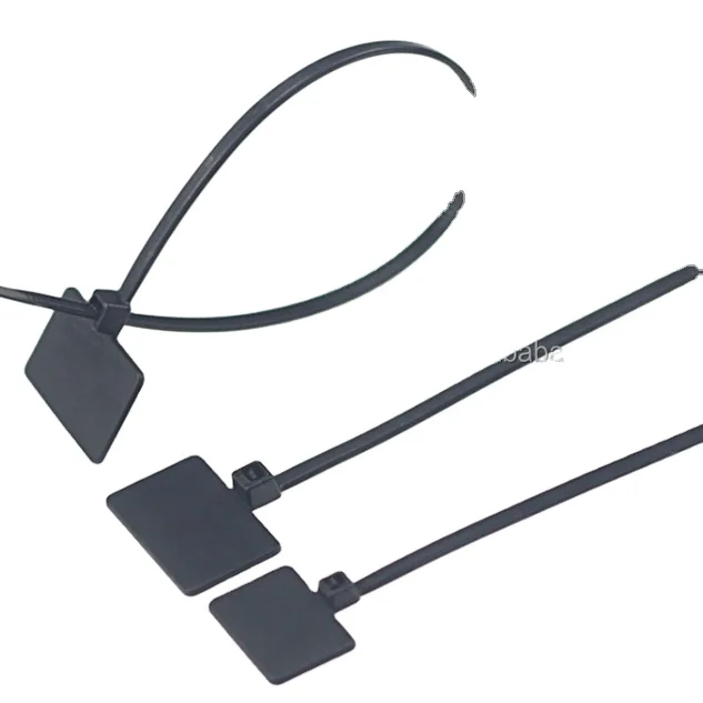 2022 Factory Manufacturer Wire Management Nylon Cable Tie Tag Marker Tie Wrap