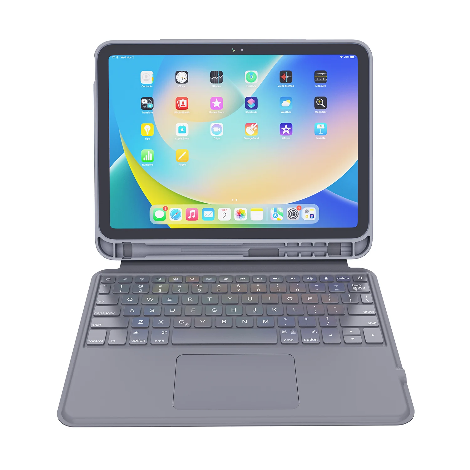 Chinese Wireless Bluetooth Tablet Phone Keyboard 78 Key Case With Keyboard For Ipad With Touch Screen