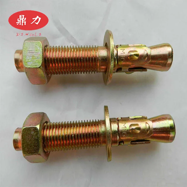 
Free Sample Carbon Steel Wedge Anchor Bolts 