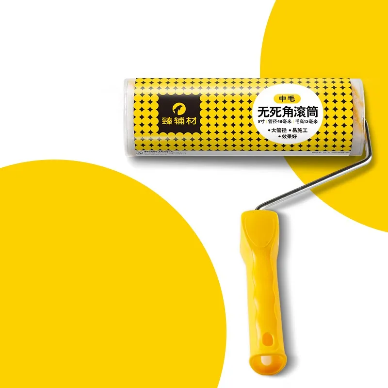 High Efficiency Washability Texture Paint Rollers Parts Tools Brush Manufacture Set