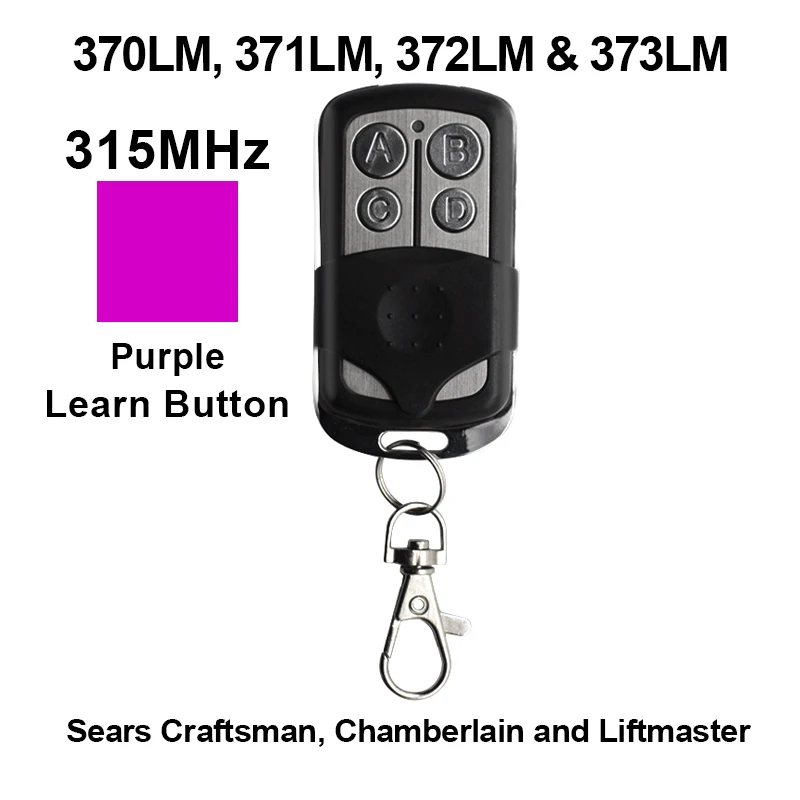  SMG-020 LiftMaster Мерик мастер 315 МГц пульт дистанционного управления 371LM 372LM 373LM гаражный дверной ворот дверь открытой