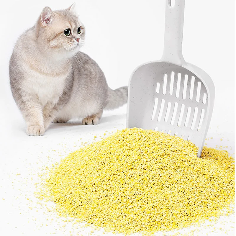 Lovepet Crushed corn cat litter Customized Dust-free Strong Clumping Flushable Super Odor Control