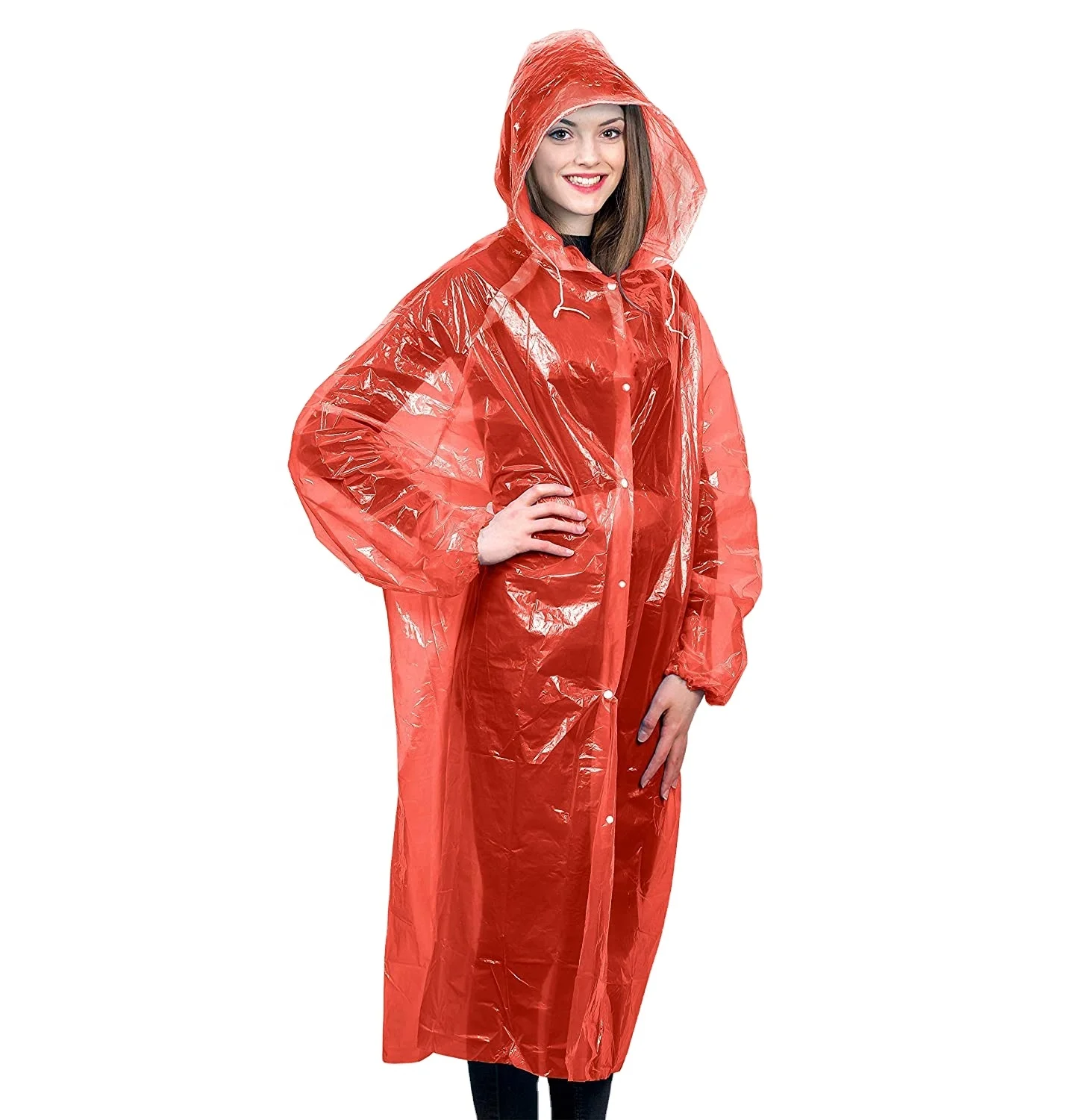 
Одноразовый аварийный дождевик PE для взрослых, оптом, дождевик для пеших прогулок, рыбалки, кемпинга 