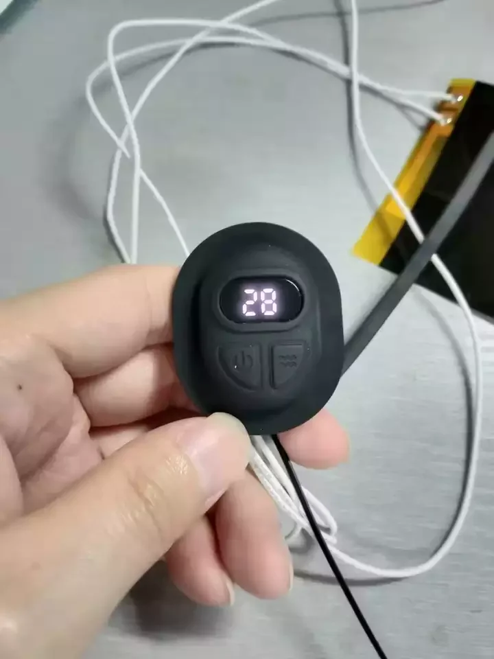 High Quality Silicone Button Switch with Digital Display Low Voltage Temperature Control Switch Multifunction Switch
