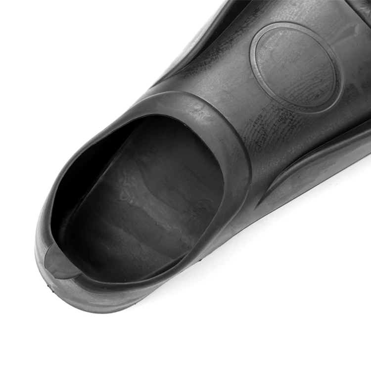 china wholesale  silicon short  free plastic diving fins