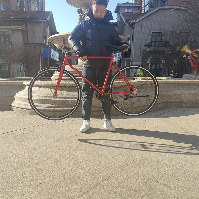 Hot sale chinese bicycle frame fixed gear bicycle road bike fixie