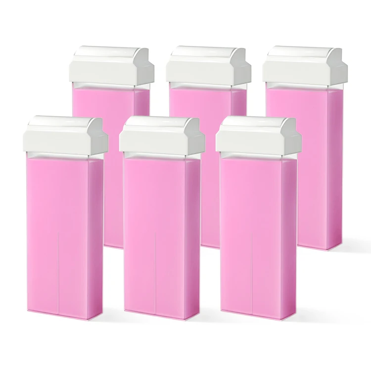 Частная этикетка, многонаправленный рулон воскового картриджа, мягкий восковой ролик для депиляции, восковой эпилятор, производитель в Китае