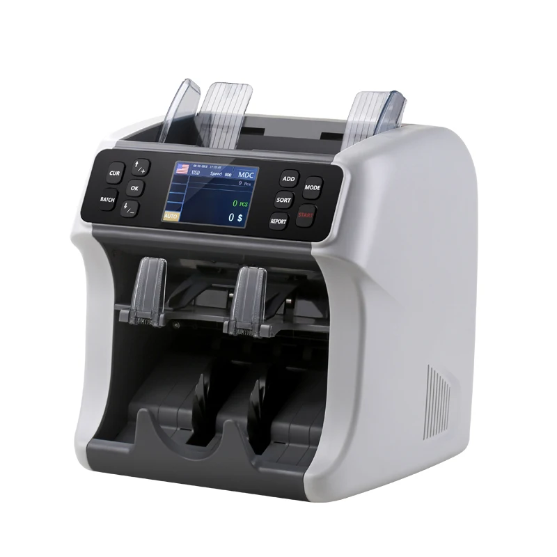 cash bill counter sorter money banknote counting machine