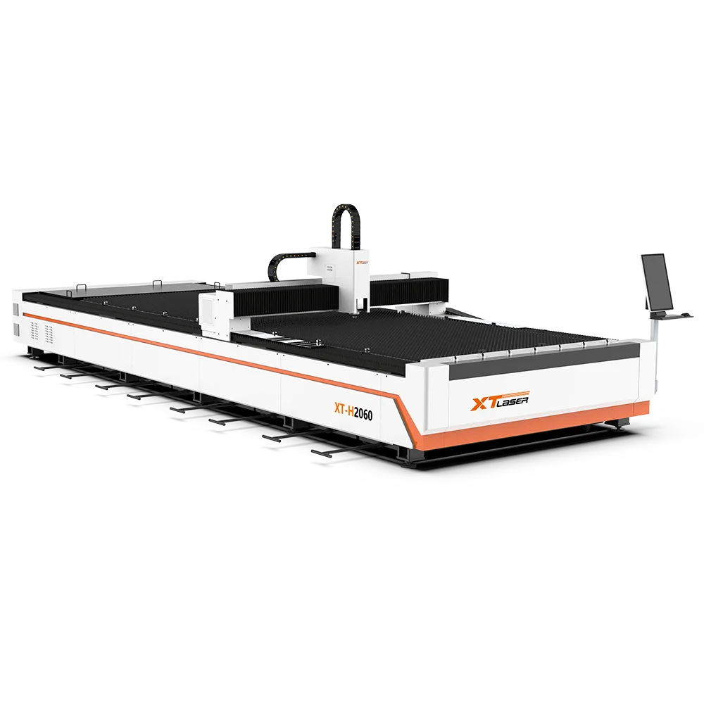 Automatic focusing industrial textile fabric laser cutting machine with built-in monitoring system