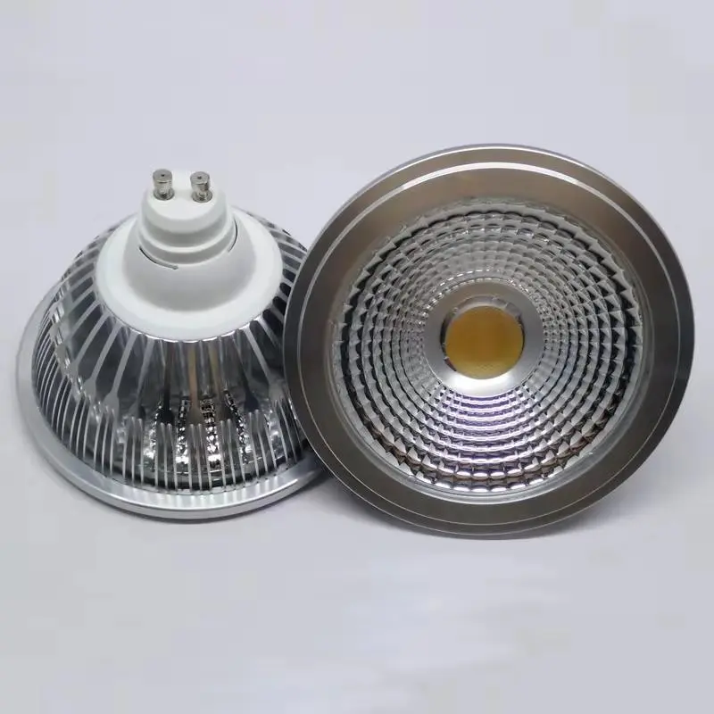spotlight LED AR111 COB G53 GU10 E26 E27  85-265V LED light housing LED BULB LAMP high power led spotlig