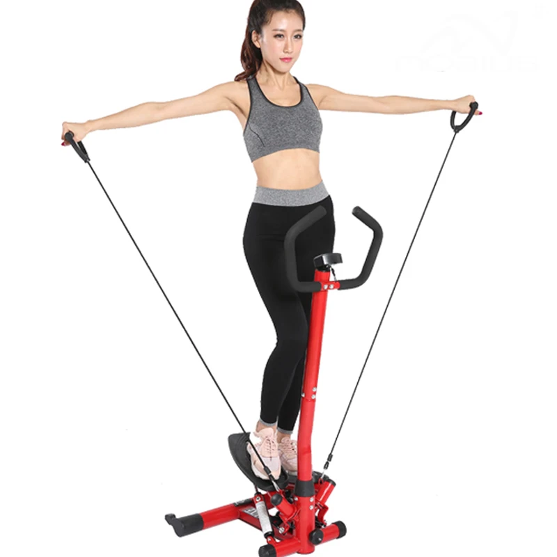 Home Use Mini Size Leg Fitness Elliptical Stepper Gym Machine Mini Stepper Exercise Machine with handle