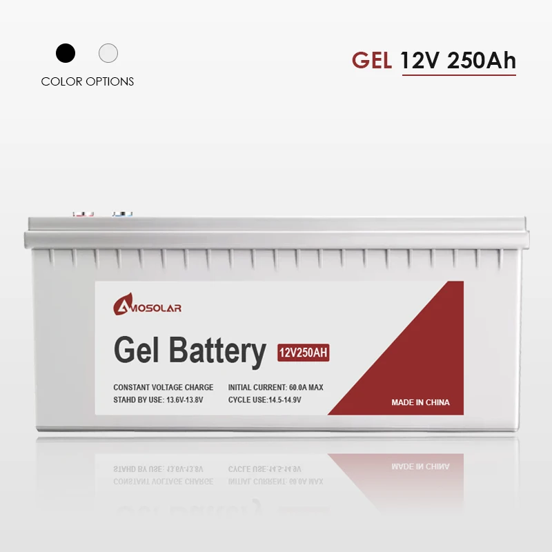 Manufacturer Direct selling 12v 24v 200ah 100ah 50ah 200ah Deep Cycle Gel Battery For Solar Energy Storage