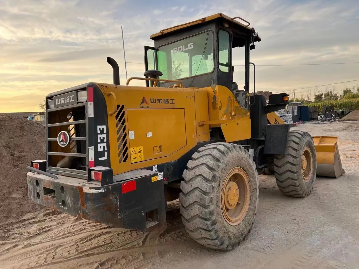 Used SDLG wheel loader machine L933 multifunctional wheel loader