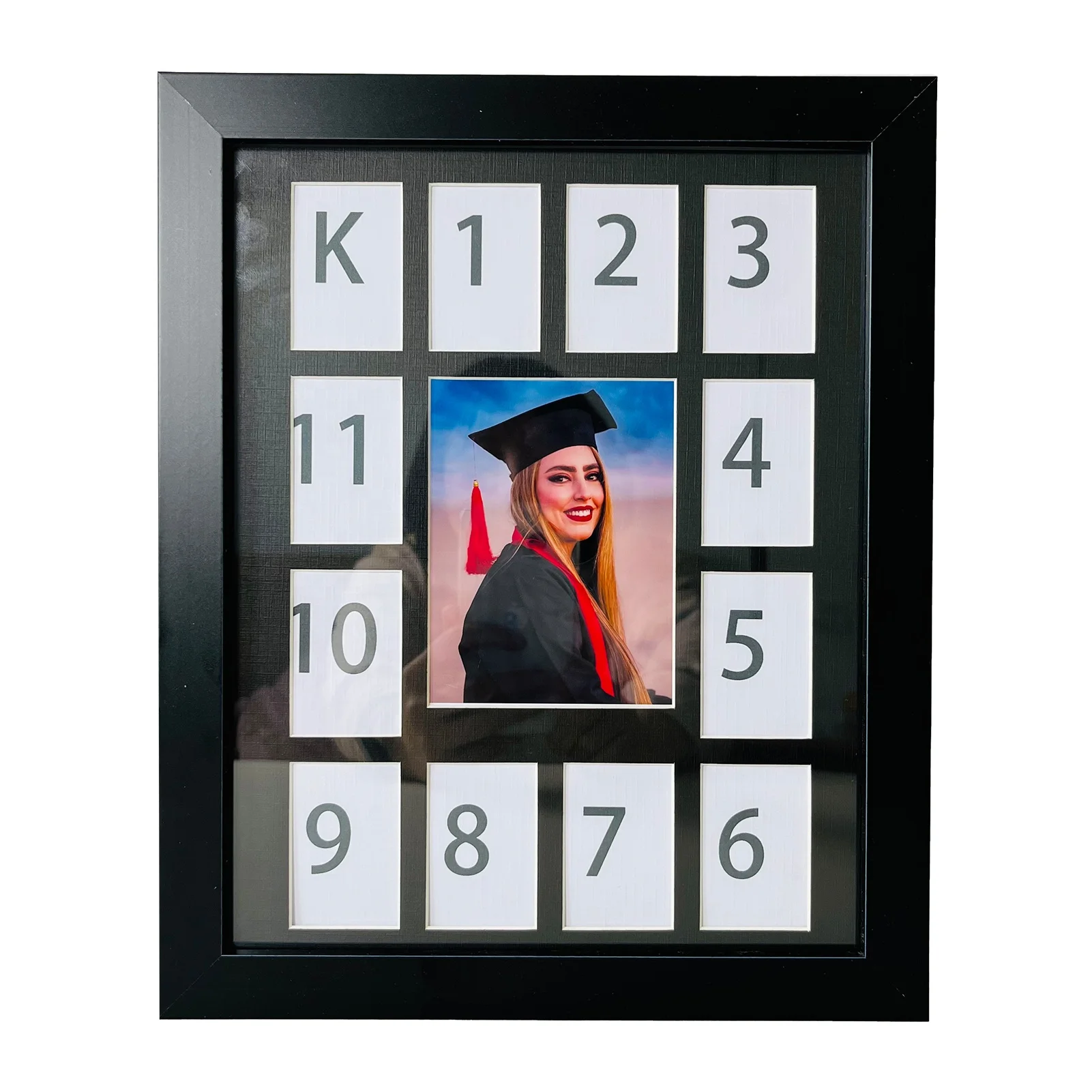 My First year or School Years Photo Frame Custom Photo Display Board One Year Board