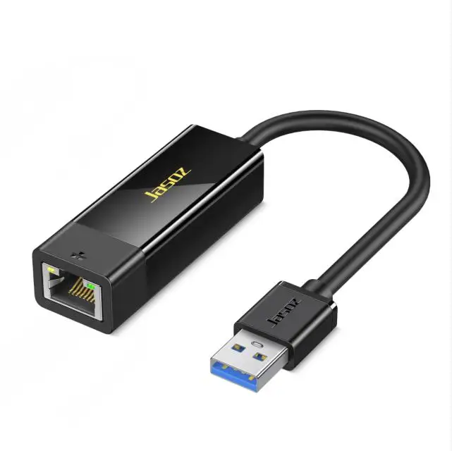 Jasoz Usb 3.0 To Rj45 Gigabit Network Hub Converter Usb To Rj45 Lan Ethernet Adapter Cable 1000mbps For Laptop
