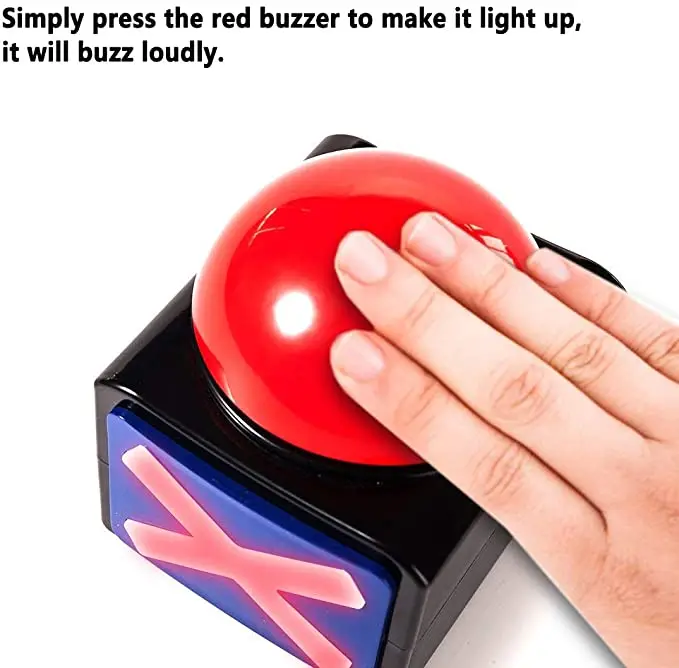 Game Answer Buzzers Personalized Sound Buzzers Talking Voice Button