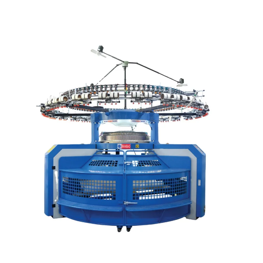 WANBAO  Industrial  Double Jersey Machinery Tripe Fabric Circular Knitting Machines Factory Manufacturer Price