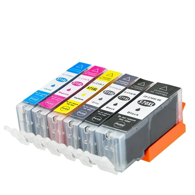Самые лучшие продавая продукты в Европе PGI 570XL CLI 571XL совместимый для Canon PIXMA MG5750/5751 чернильный картридж
