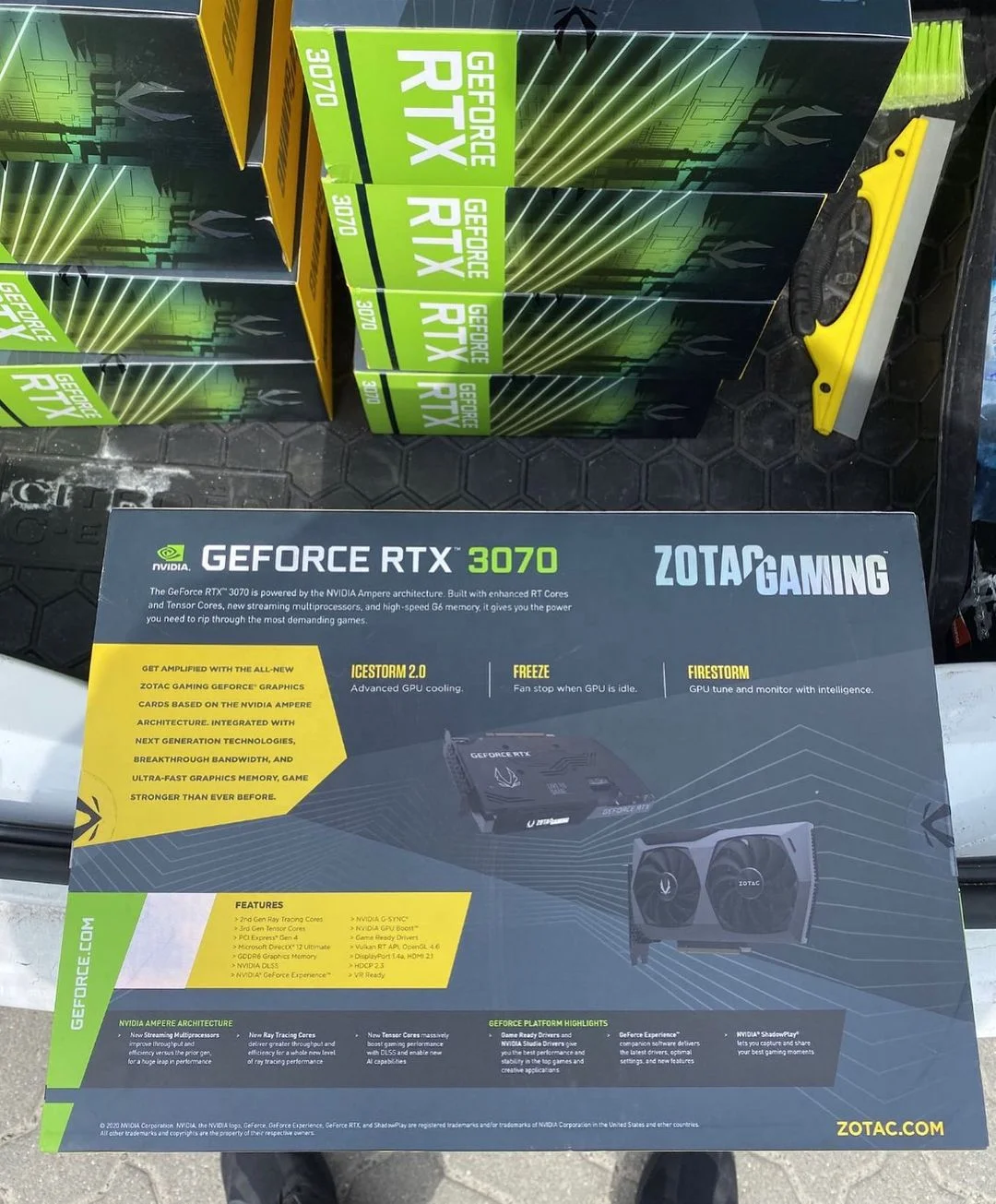 Лидер продаж 2021 совершенно новые графические карты RTX 3070 красочные RTX3080 Ti GTX3070 8 Гб без LHR в