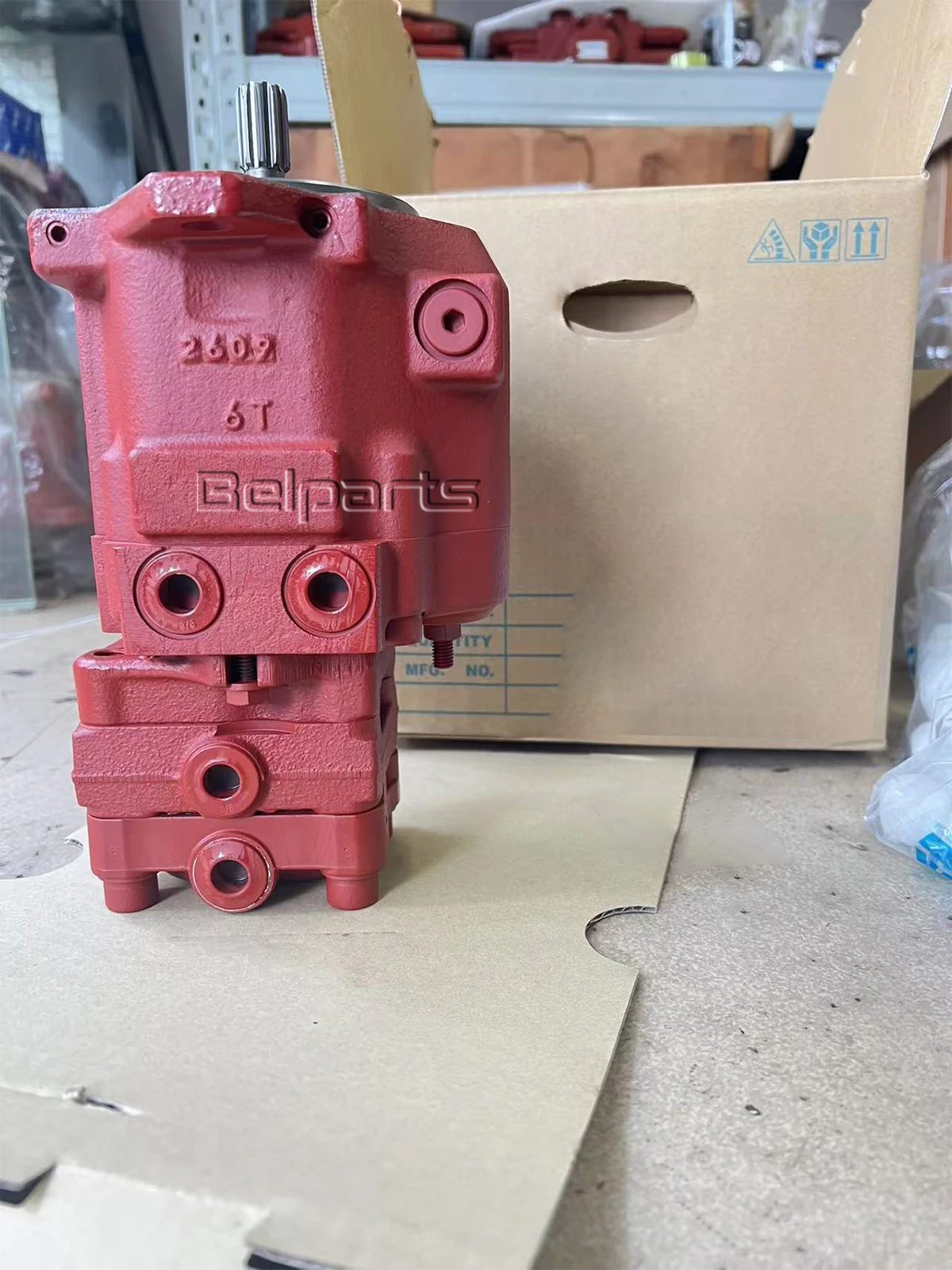 Запчасти для экскаватора Belparts PVD-00B-14P-5G3-5761A Гидравлический поршневой насос kubota U15 U17 mini excavator mian pump