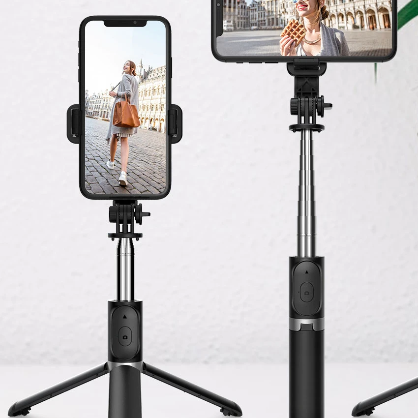 smartphone tripod, fotopro mini tripod with bt remote ,universal phone holder clip for iphone, smartphone