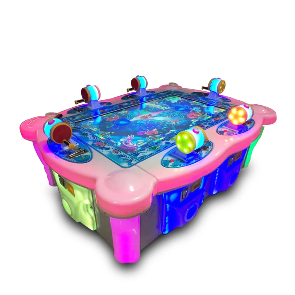 China Factory Cheap Sale 6 Players Shooting Fish Game Machine Coin Operated Fishing Machine
