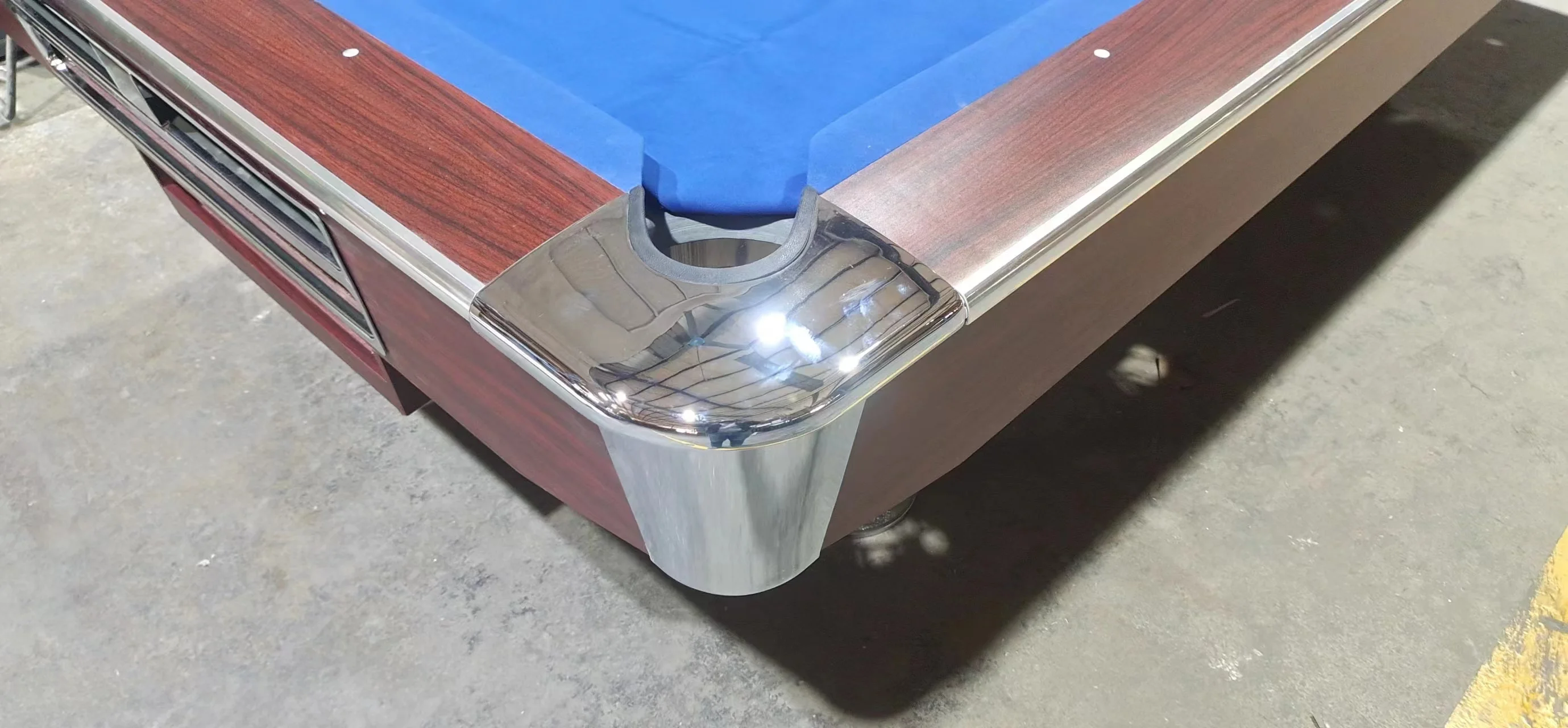 Professional russian billiard pool table 9ft with marble slates for sale