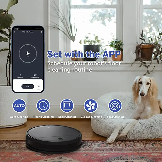 Onson Deep cleaning Household Smart floor cleaner robot stofzuiger Saugroboter Home Appliances Wireless Robot Vacuums
