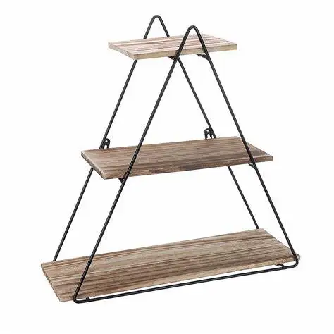 Household Storage Cabinets Decorative Hanging Floating Wooden Wall Shelf Cute Shelves For