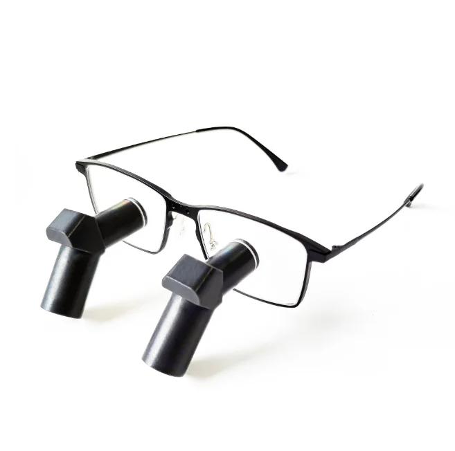 TTL Type ENM-450X MICARE Titanium frame binocular dental surgical loupes Medical magnifying glass  4.5x Ergo Surgical loupes